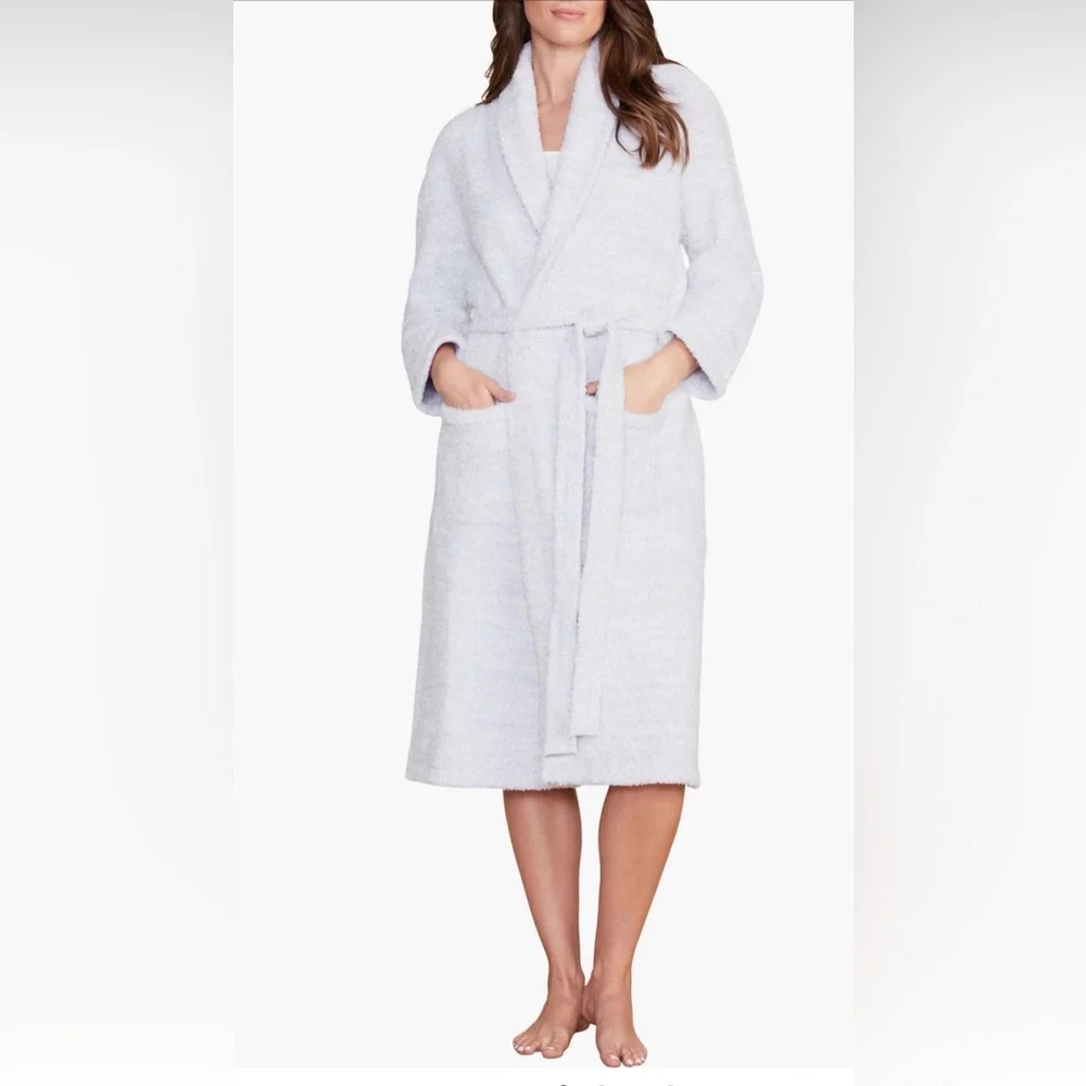 BAREFOOT DREAMS NEW Gender Inclusive CozyChic Robe Size Small(1)